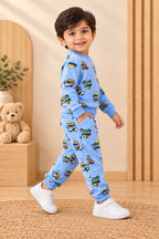 Blue Ice-Cream Bus Cozy Luxe Suit