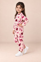 Pink Bow Cozy Luxe Suit