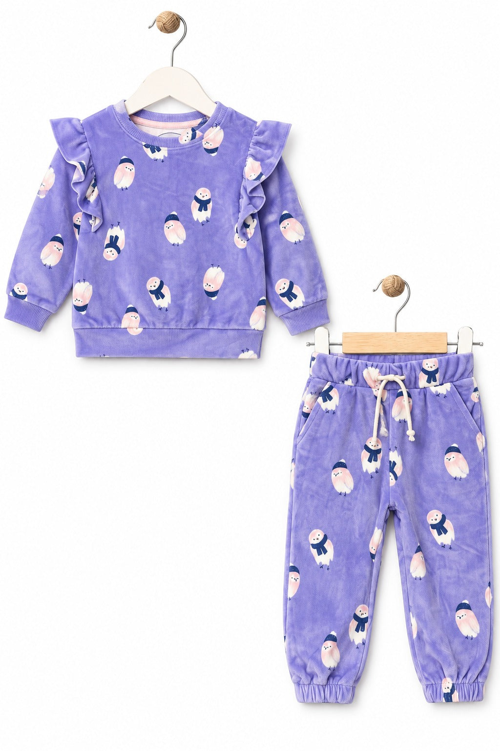 Purple Owl Cozy Luxe Suit