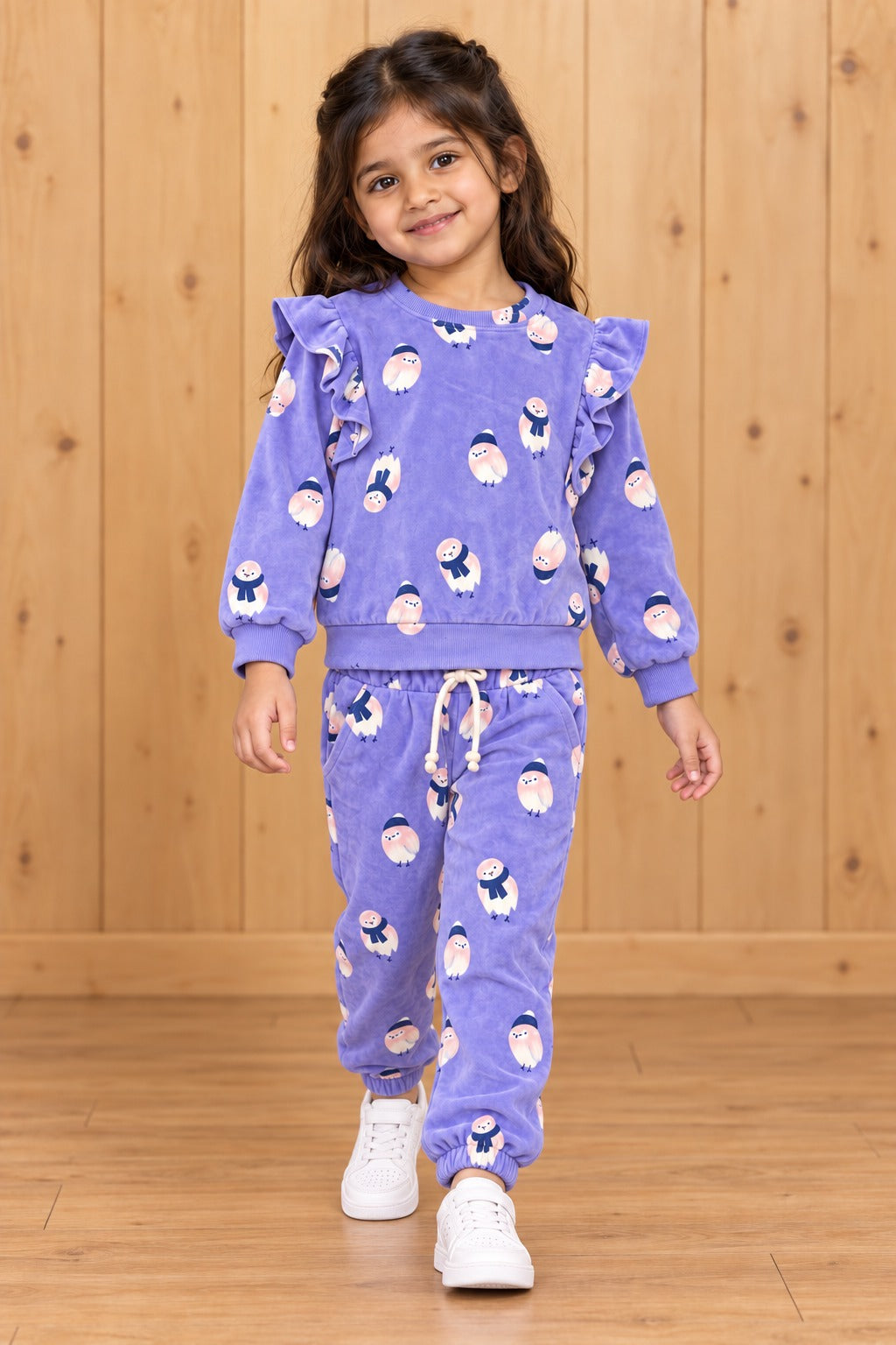Purple Owl Cozy Luxe Suit