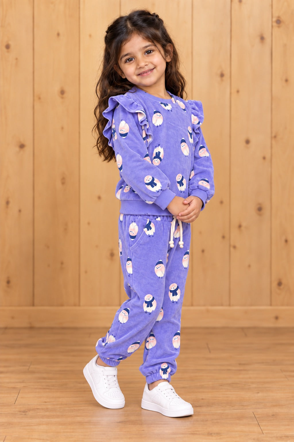Purple Owl Cozy Luxe Suit