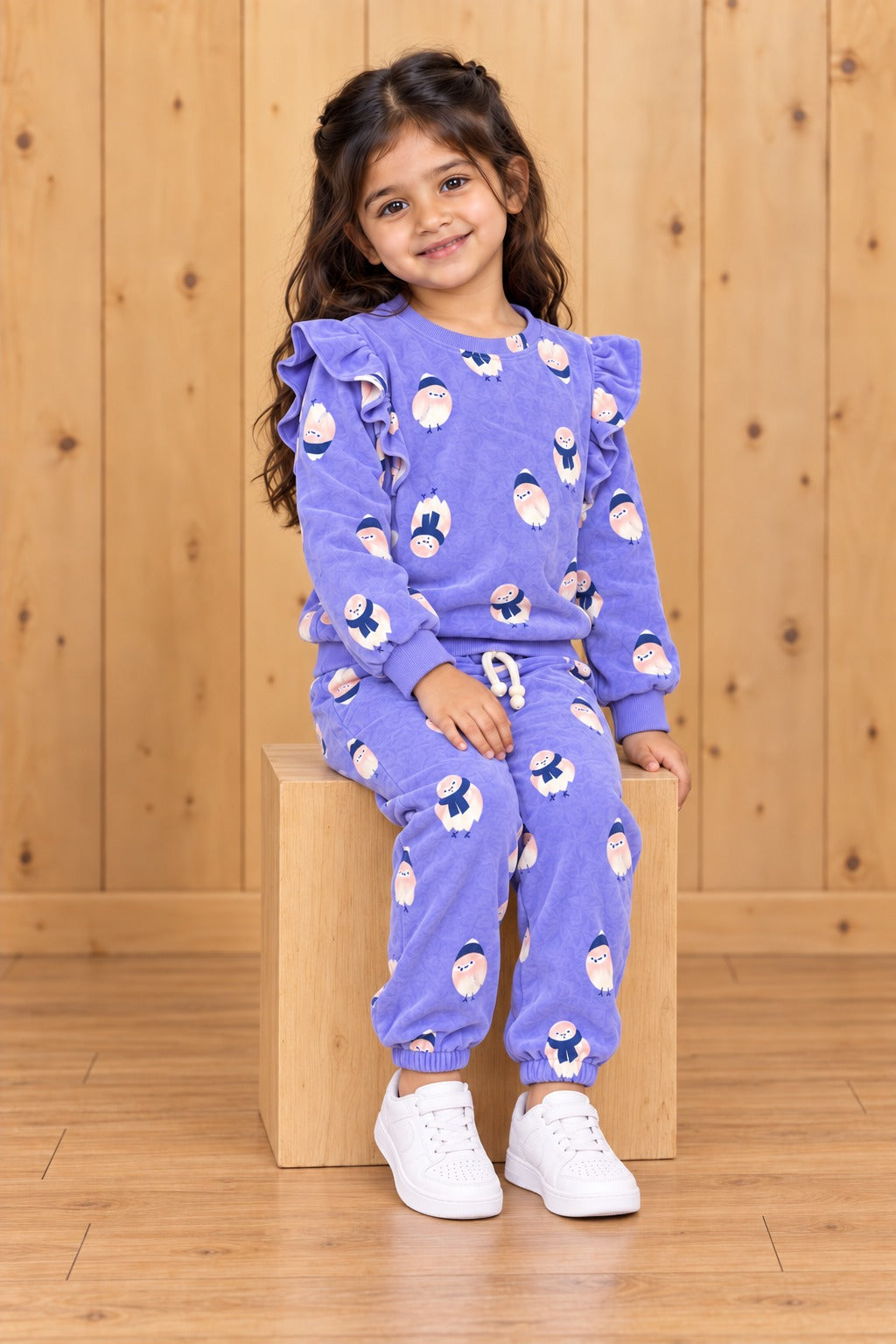 Purple Owl Cozy Luxe Suit