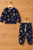 Navy Rugby Cozy Luxe Suit