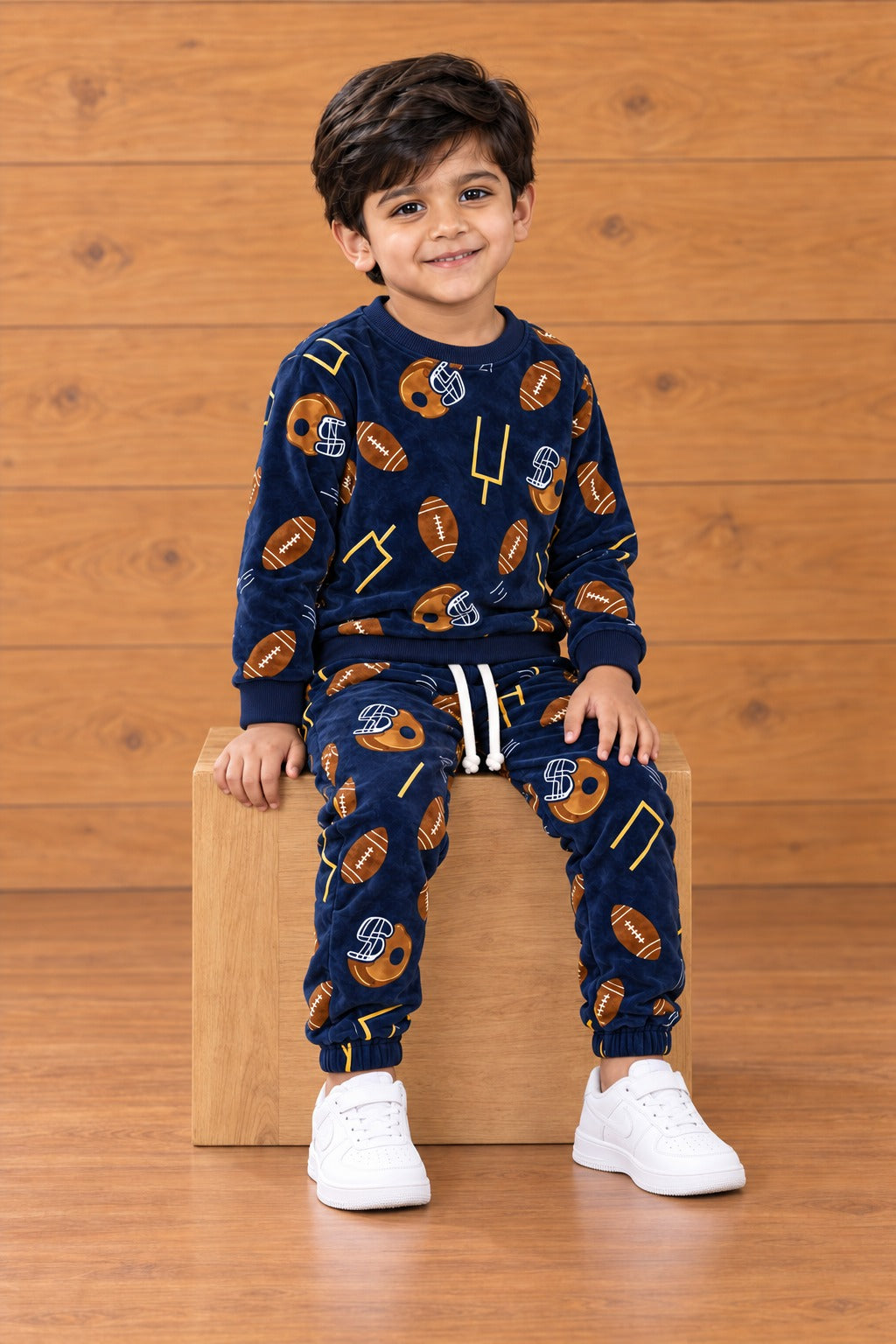 Navy Rugby Cozy Luxe Suit