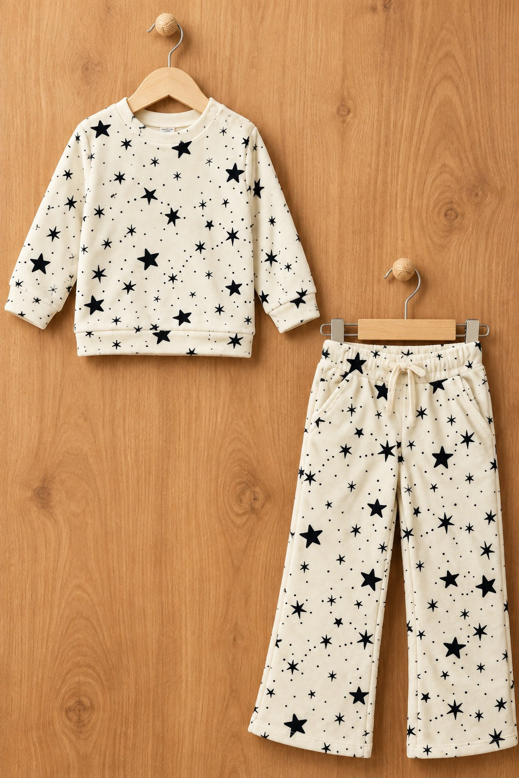 White Stars Cozy Luxe Suit