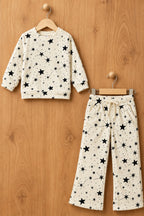 White Stars Cozy Luxe Suit