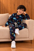 Navy Gaming Remote Cozy Luxe Suit