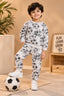 Grey Foot Ball Cozy Luxe Suit