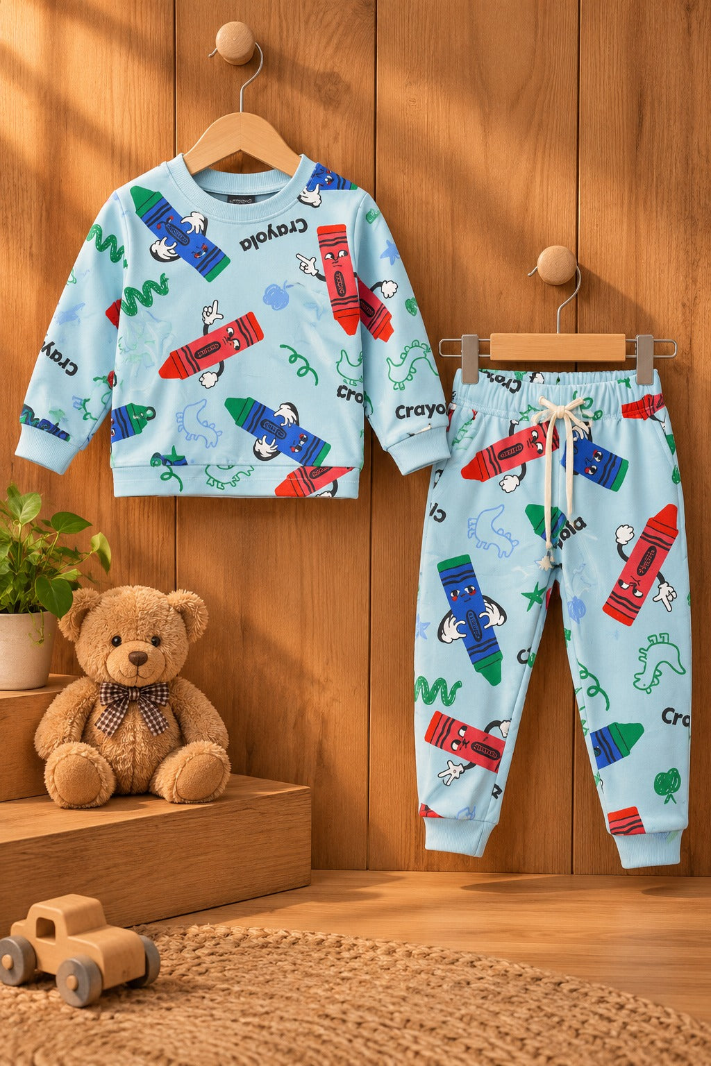 Blue Pencil Cozy Luxe Suit Secondary image