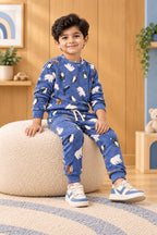 Blue Penguin Whale Cozy Luxe Suit
