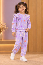 Purple Stars Cozy Luxe Suit