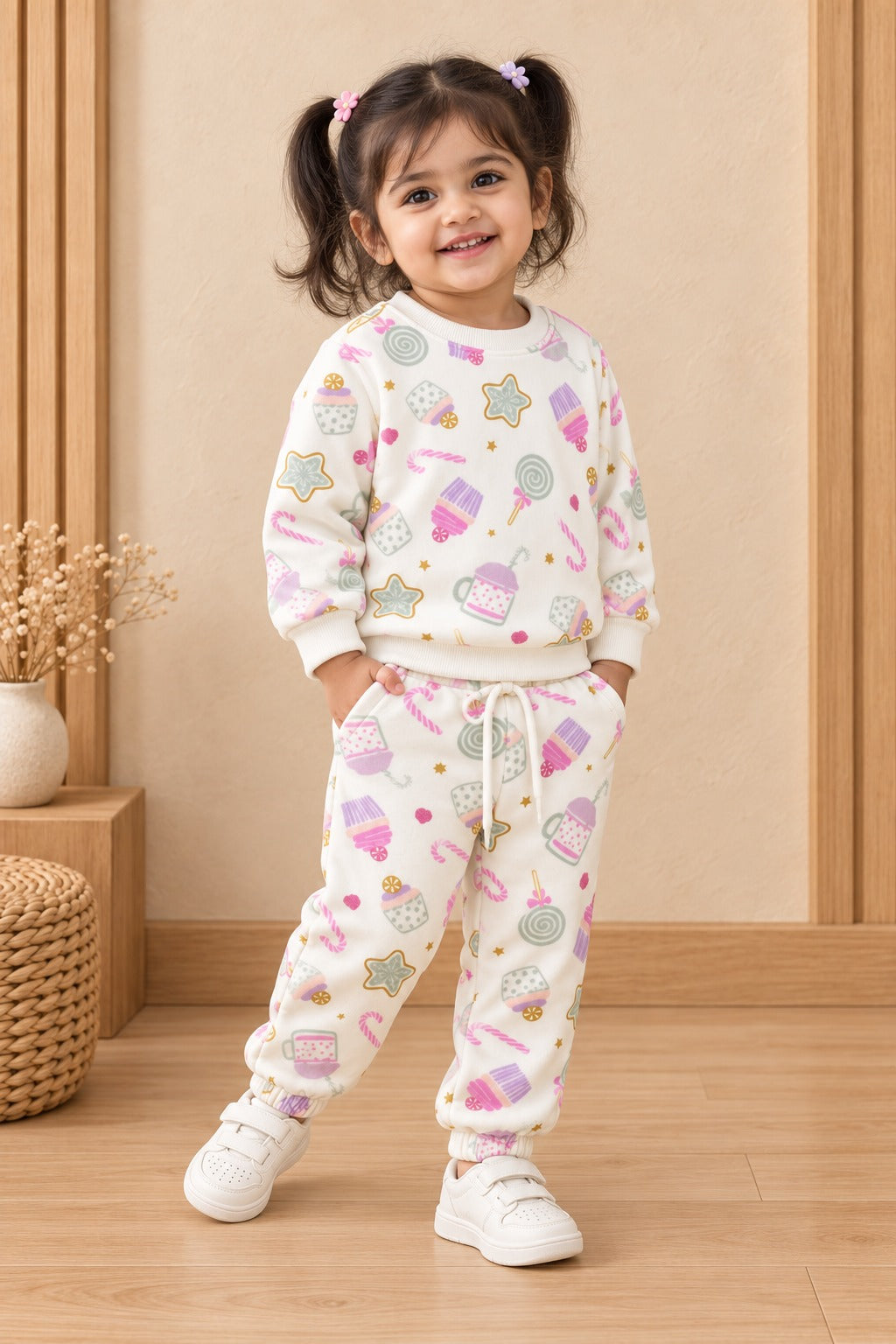 White Muffins Cozy Luxe Suit Main image