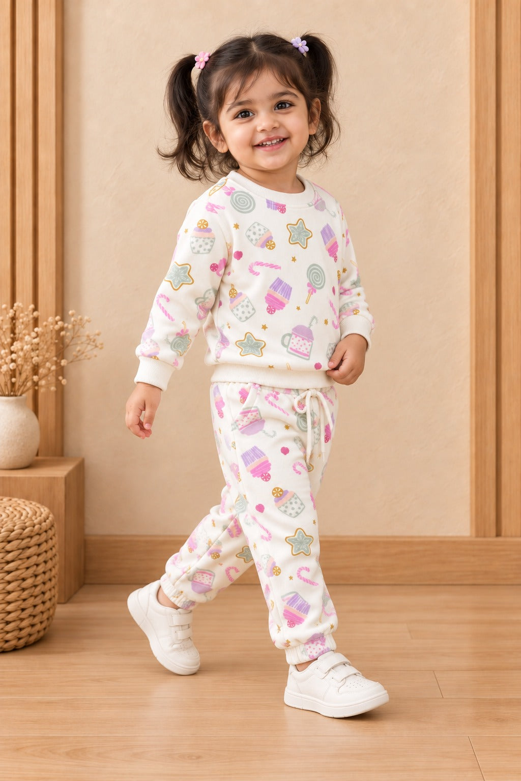 White Muffins Cozy Luxe Suit