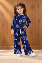 Navy Trees Cozy Luxe Suit