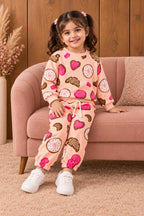 Pink Heart Donut Cozy Luxe Suit