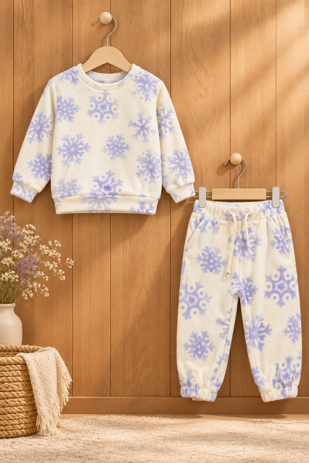 White Snow Cozy Luxe Suit