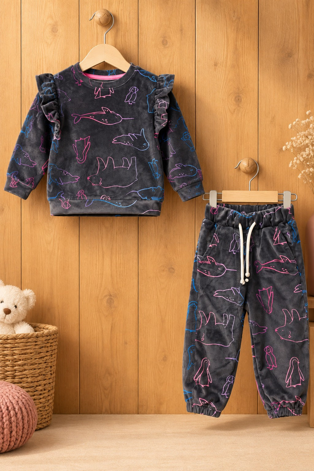 Grey Dolphin Cozy Luxe Suit