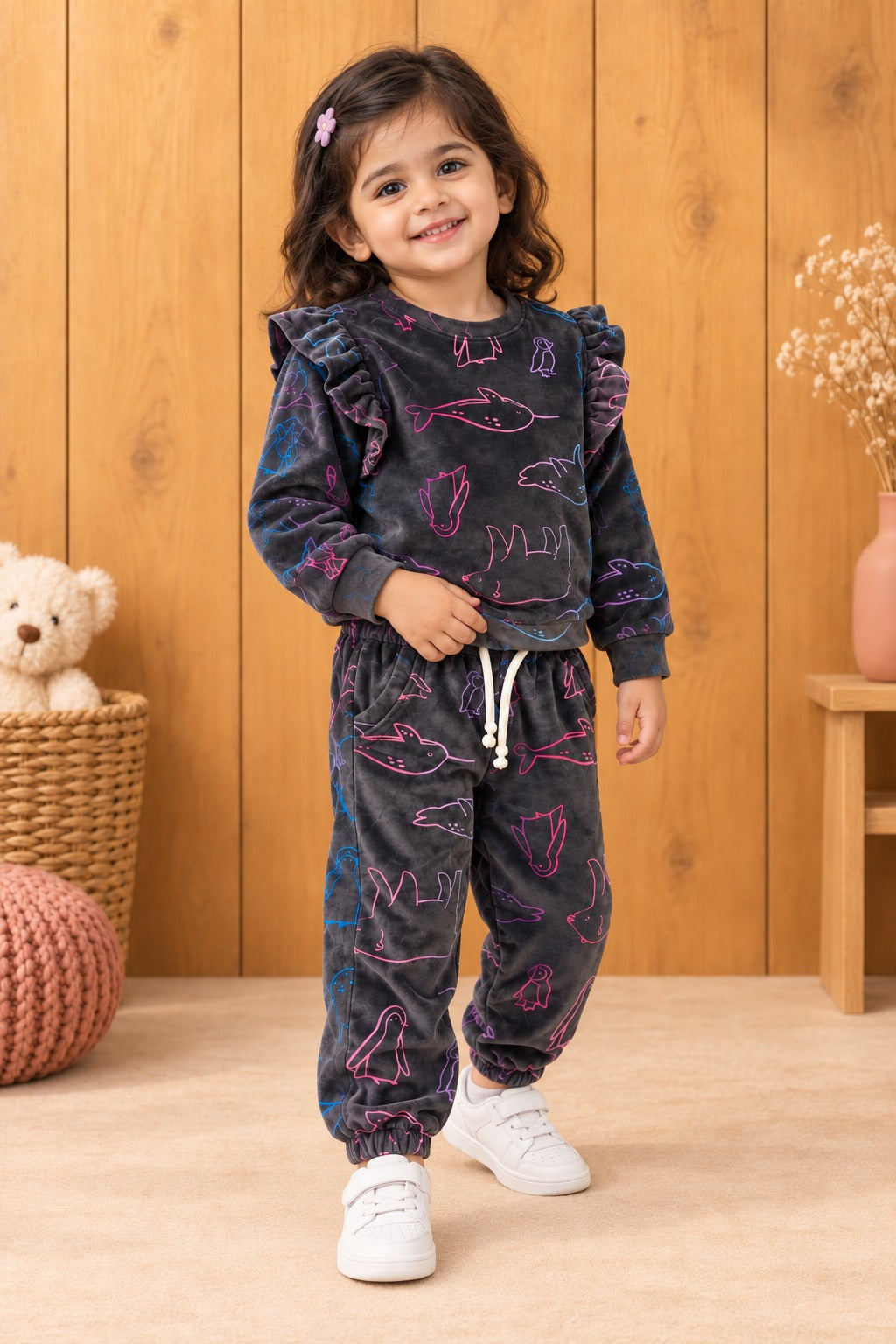 Grey Dolphin Cozy Luxe Suit