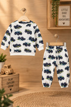 White Jeep Cozy Luxe Suit