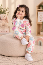 White Donut Cozy Luxe Suit