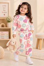White Donut Cozy Luxe Suit