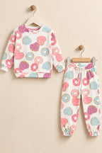 White Donut Cozy Luxe Suit