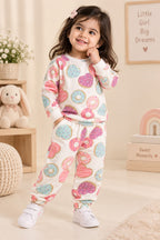 White Donut Cozy Luxe Suit