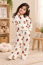 Cream Bear Cozy Luxe Suit