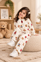Cream Bear Cozy Luxe Suit