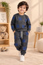 Grey Shapes Cozy Luxe Suit