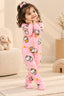 Pink Kitty CozyLoop Fabric Romper