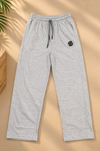 Grey Comfort Knit Fabric Trouser