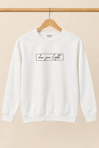 Shine Your Light Soft Peak Sweatshirt