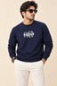 Blue Roger Soft Peak Sweatshirt