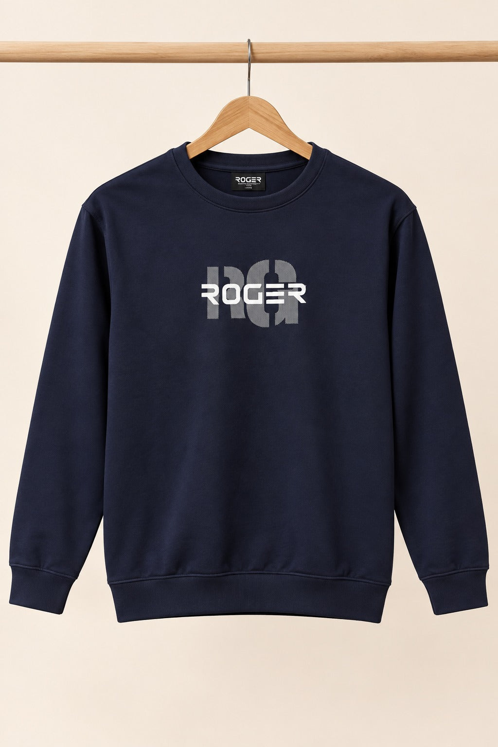 Blue Roger Soft Peak Sweatshirt