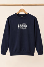 Blue Roger Soft Peak Sweatshirt