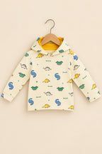 Dino Polar Touch Fabric Hoodie