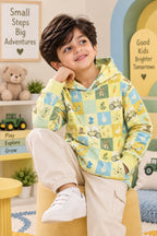 Tractor Polar Touch Fabric Hoodie