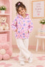 Strawberry Polar Touch Fabric Hoodie