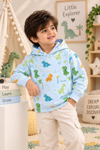 Dino Polar Touch Fabric Hoodie