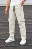 Ash Cargo Comfort Knit Fabric Trouser