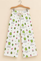 White Dino Ribloom Fabric Flapper