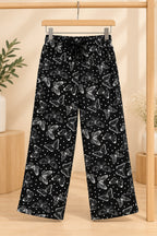 Black Butterfly Ribloom Fabric Flapper