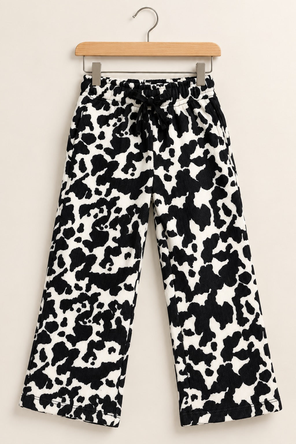 Black Leopard Ribloom Fabric Flapper