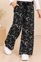 Black Butterfly Ribloom Fabric Flapper
