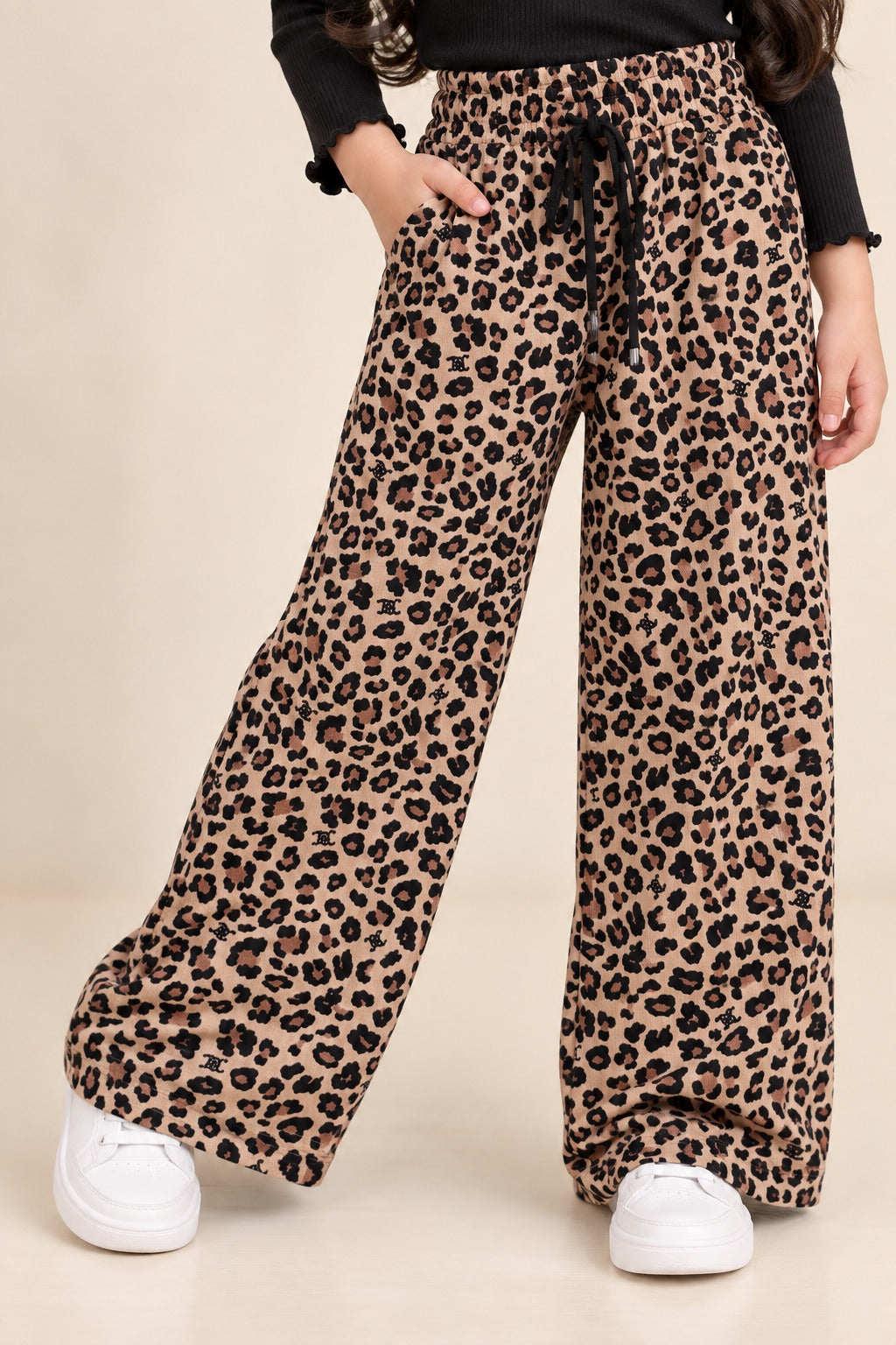 Cheetah Ribloom Fabric Flapper