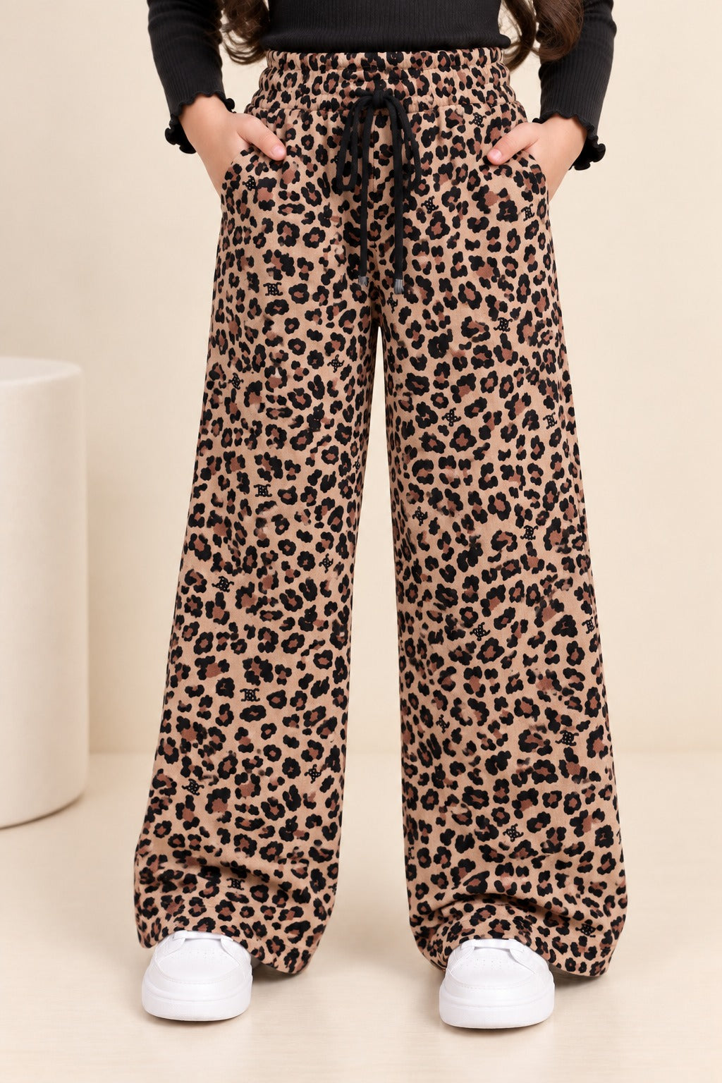 Cheetah Ribloom Fabric Flapper
