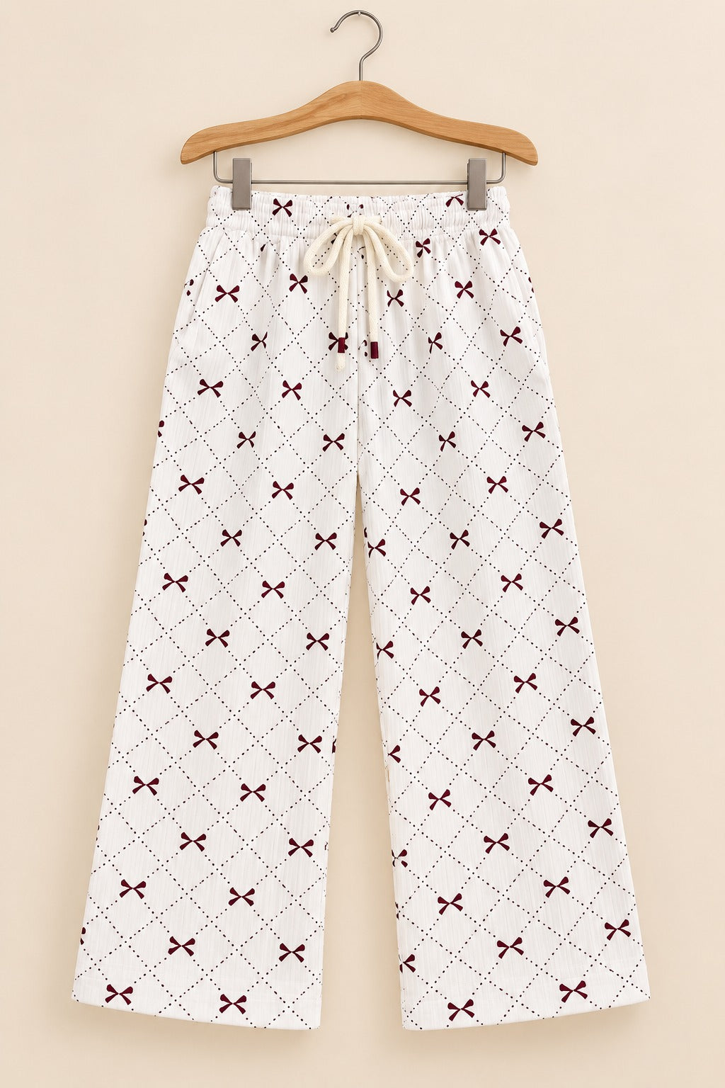 White Bow Ribloom Fabric Flapper Secondary image