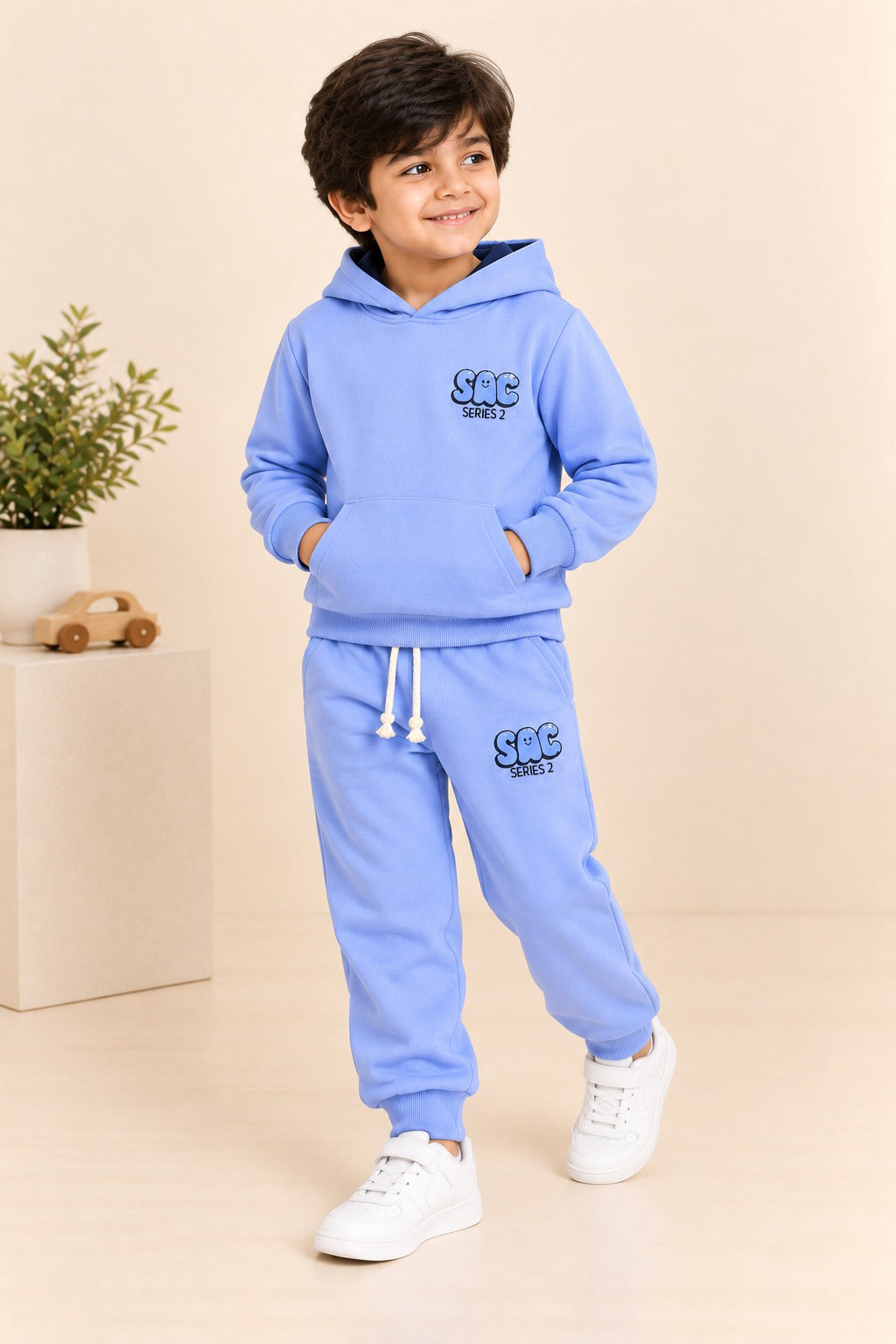 Sky Blue SRC Warmora Fabric Suit