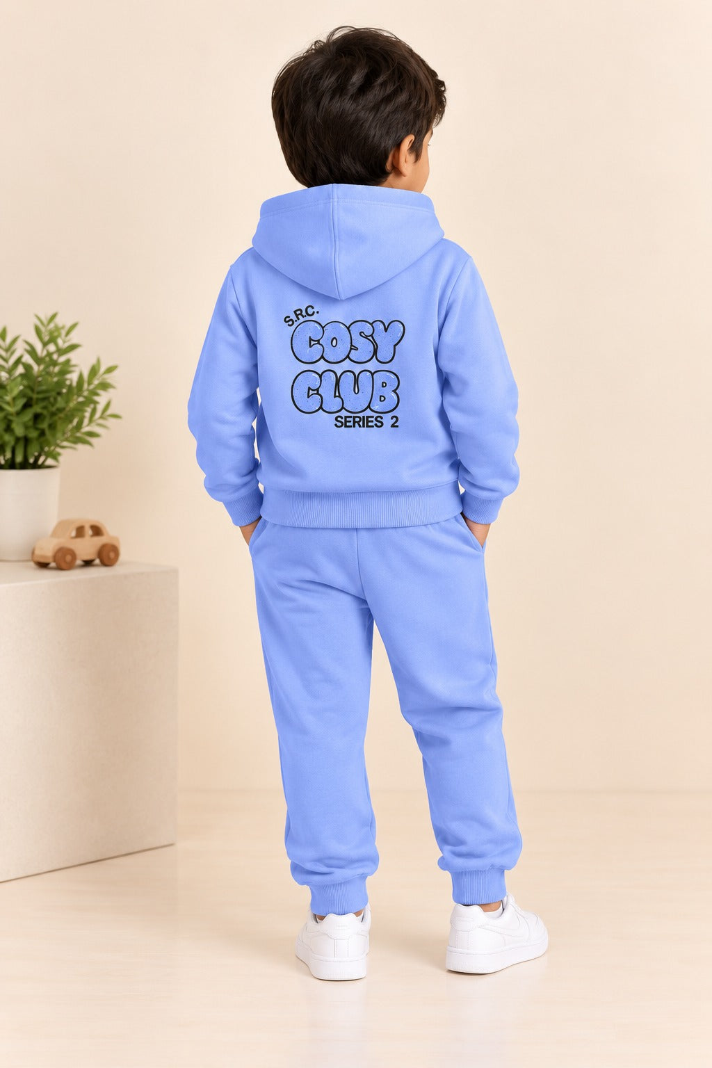 Sky Blue SRC Warmora Fabric Suit